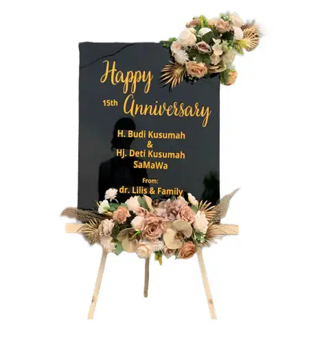 Papan Bunga Akrilik Cilangari